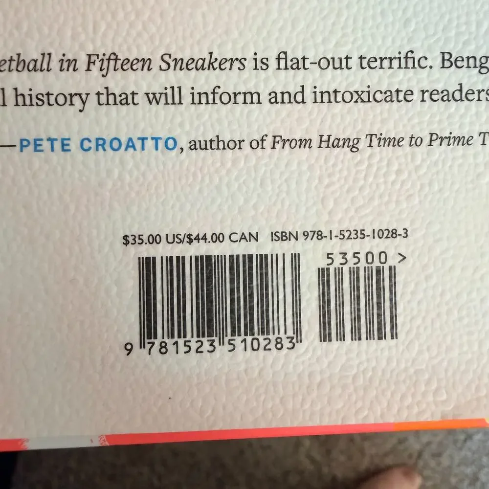 History of Basketball in Fifteen Sneakers by Russ Bengtson Hardcover
